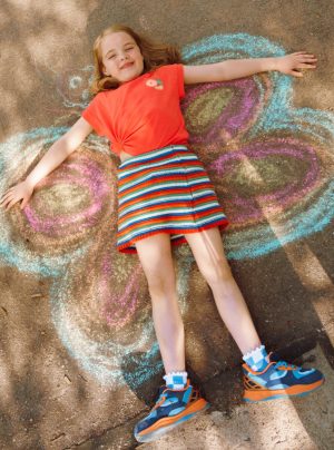 Kids Phoenix – Bellwether Blue/Orange